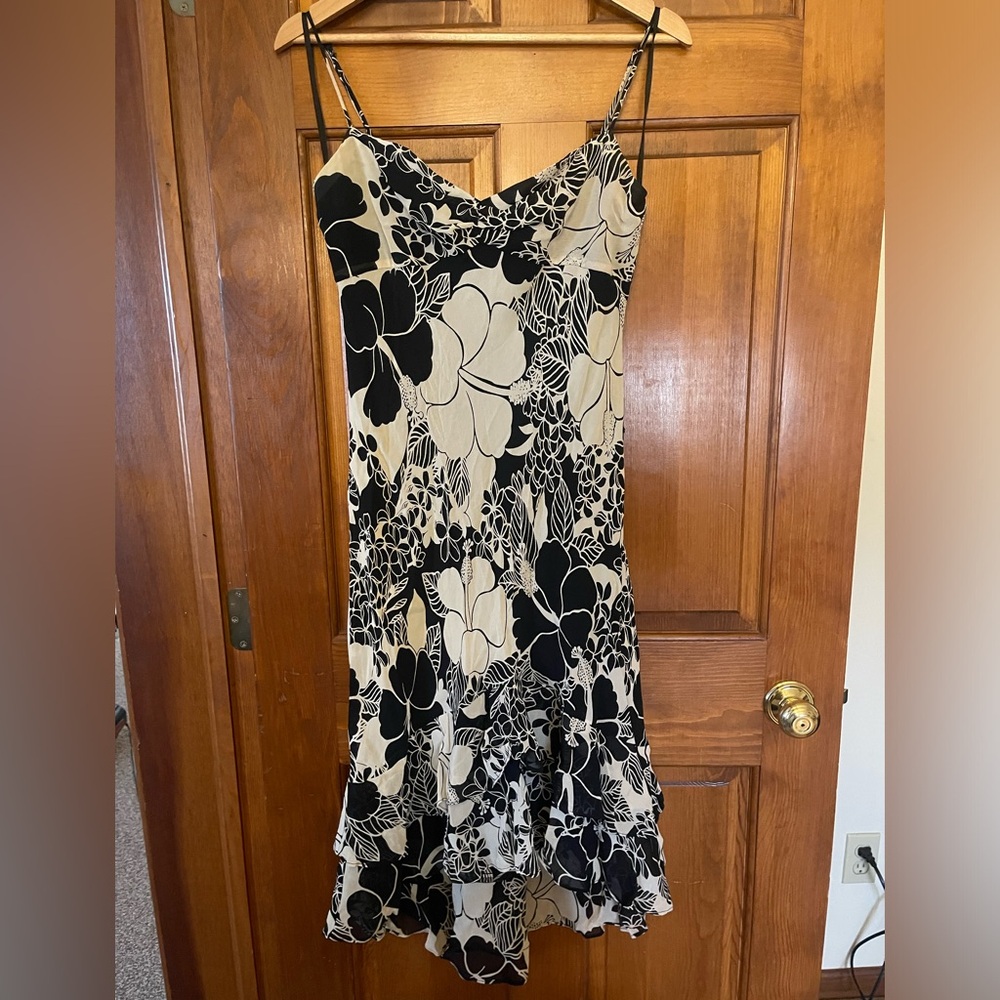 BCBG MaxAzria Floral Midi Dress